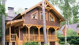 Строительство двухэтажного деревянного дома в Луге - Строй-Мск от 135408 рублей