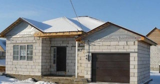 Одноэтажные дома из пеноблоков под ключ в Луге - от 135408 рублей